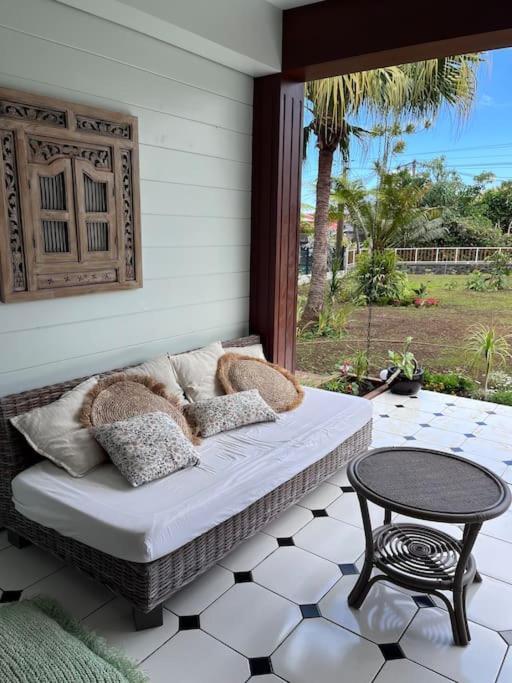 Magnifique Villa Creole Villa Ti Bout Bois Avec Cheminee Au Tevelave Les Avirons エクステリア 写真
