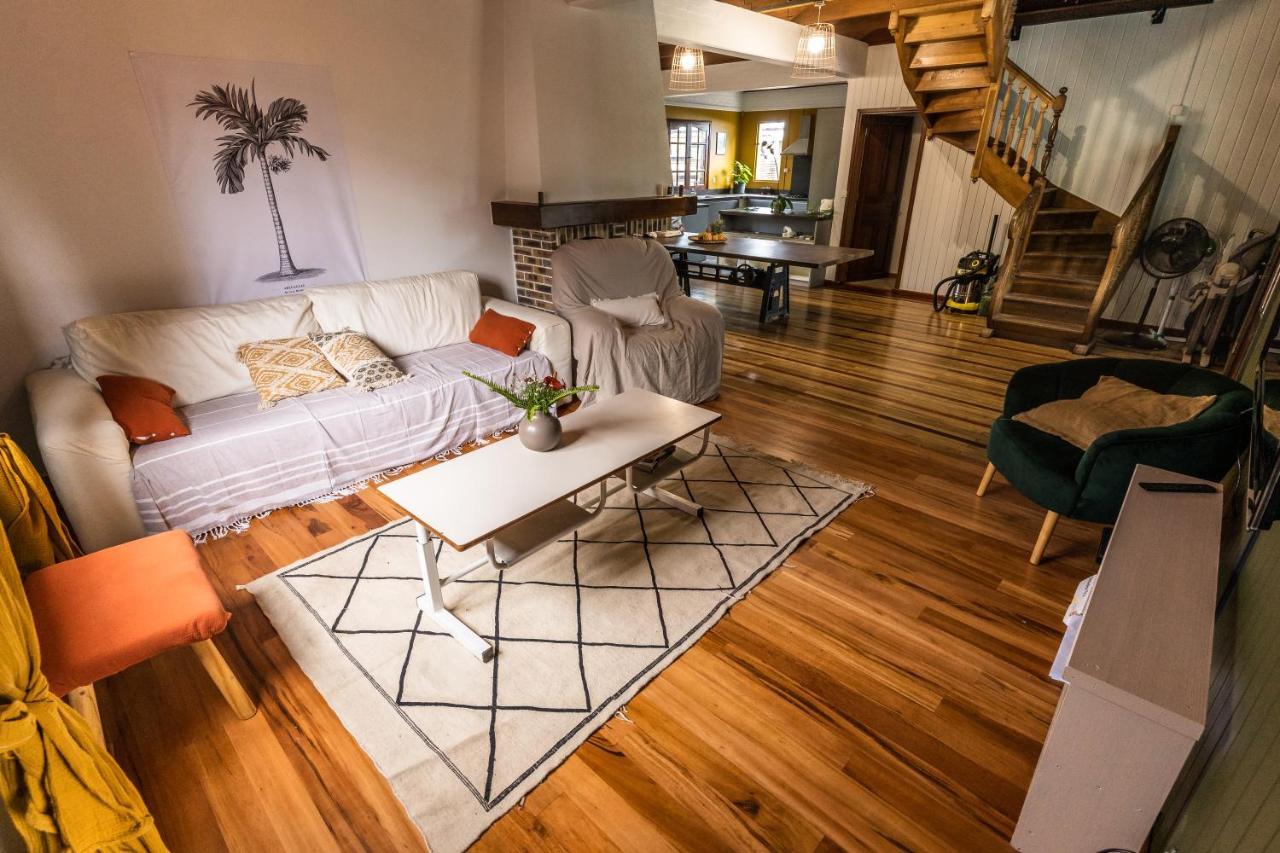 Magnifique Villa Creole Villa Ti Bout Bois Avec Cheminee Au Tevelave Les Avirons エクステリア 写真