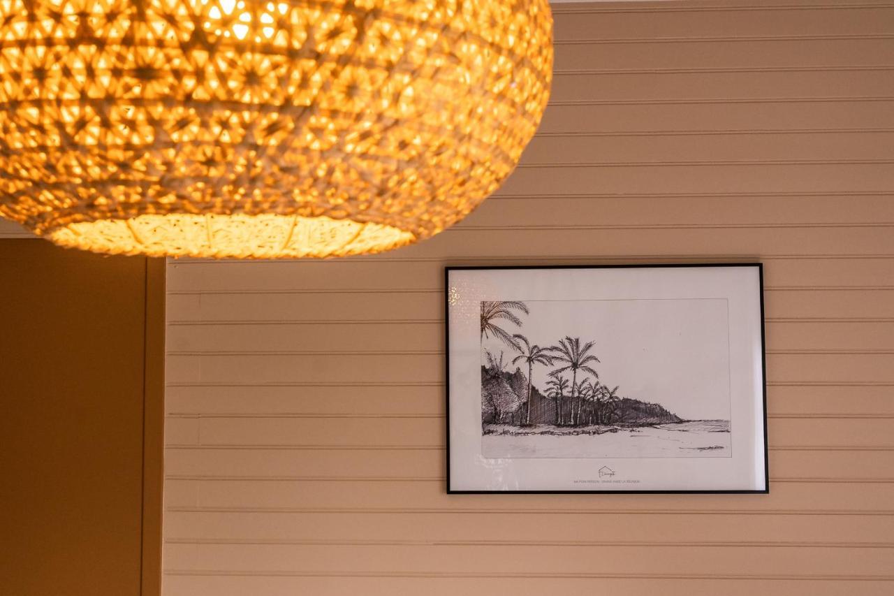 Magnifique Villa Creole Villa Ti Bout Bois Avec Cheminee Au Tevelave Les Avirons エクステリア 写真